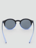 Mango round blue polycarbonate sunglasses (British brand)