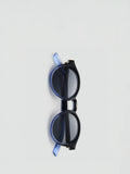 Mango round blue polycarbonate sunglasses (British brand)