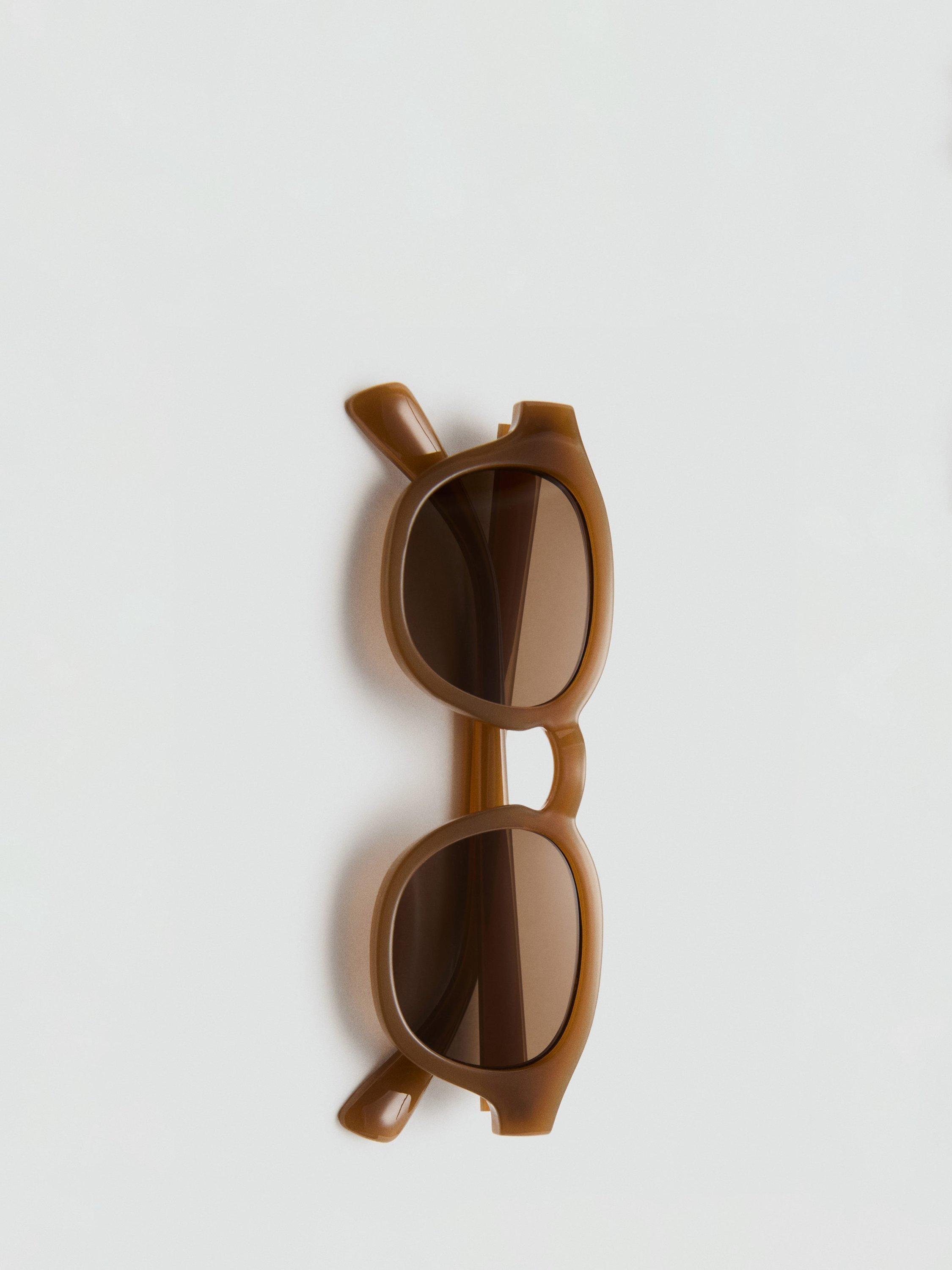 Mango Jintae sunglasses dark brown, imported from the UK
