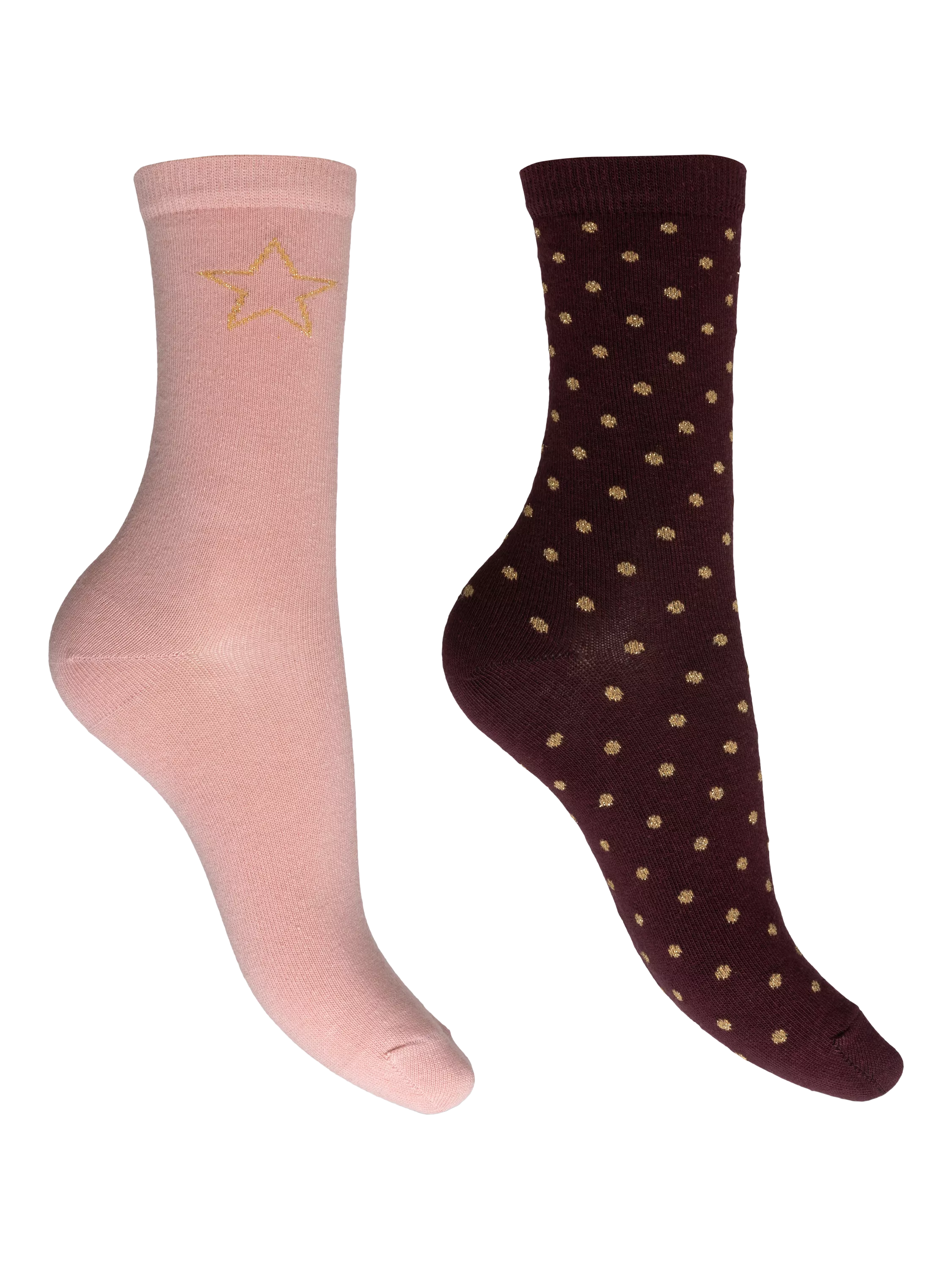 Charnos sparkle ankle socks blush multi pack of 2, UK version
