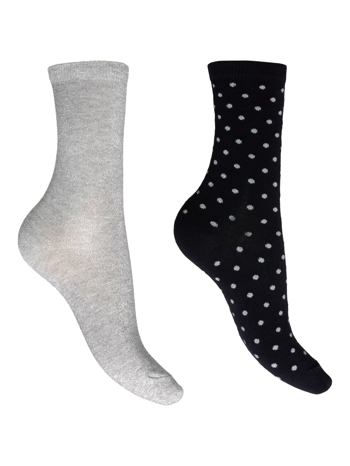 Charnos cotton blend sparkle socks pack of 2 navy multi, UK version
