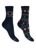 Charnos Candy Cane ankle socks pack of 2, UK version
