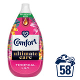 Comfort Fabric Conditioner Tropical Lily 58 Wash 870ml GOODS Sainsburys   