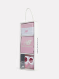 New Balance baby bodysuit and booties gift set in lilac (British brand)