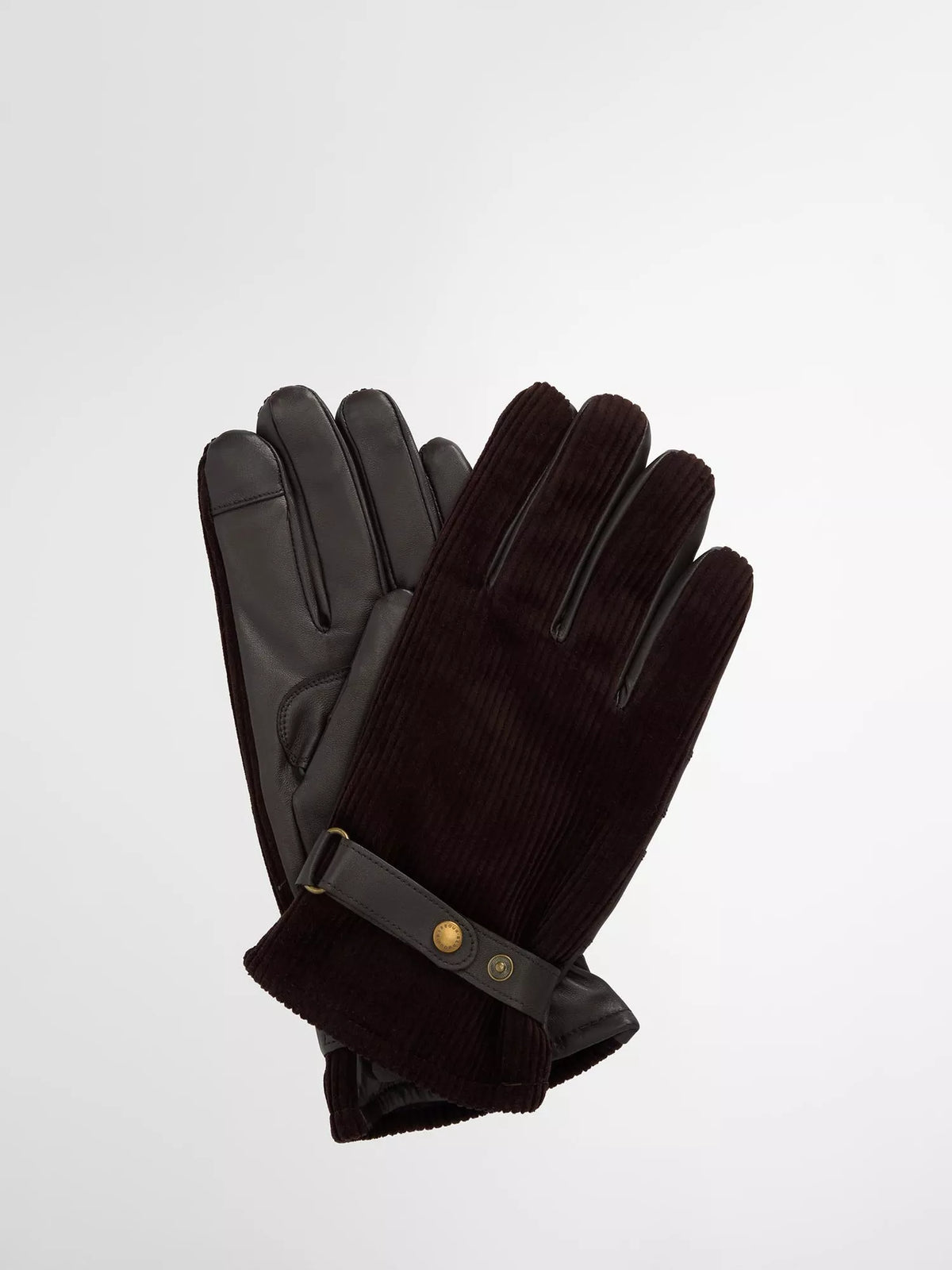 Barbour Nelson leather gloves brown - (British brand)