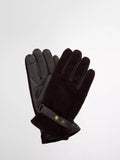 Barbour Nelson leather gloves brown - (British brand)