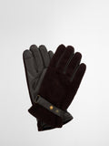 Barbour Nelson leather gloves brown - (British brand)