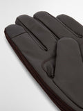Barbour Nelson leather gloves brown - (British brand)