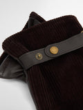 Barbour Nelson leather gloves brown - (British brand)