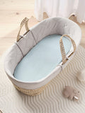 Bedfolk moses basket fitted sheet 300TC, imported from the UK