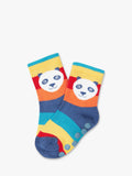 Frugi kids grippy socks panda multi pack of 2 (British brand)