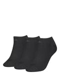 Calvin Klein trainer socks pack of 3 black (British brand)