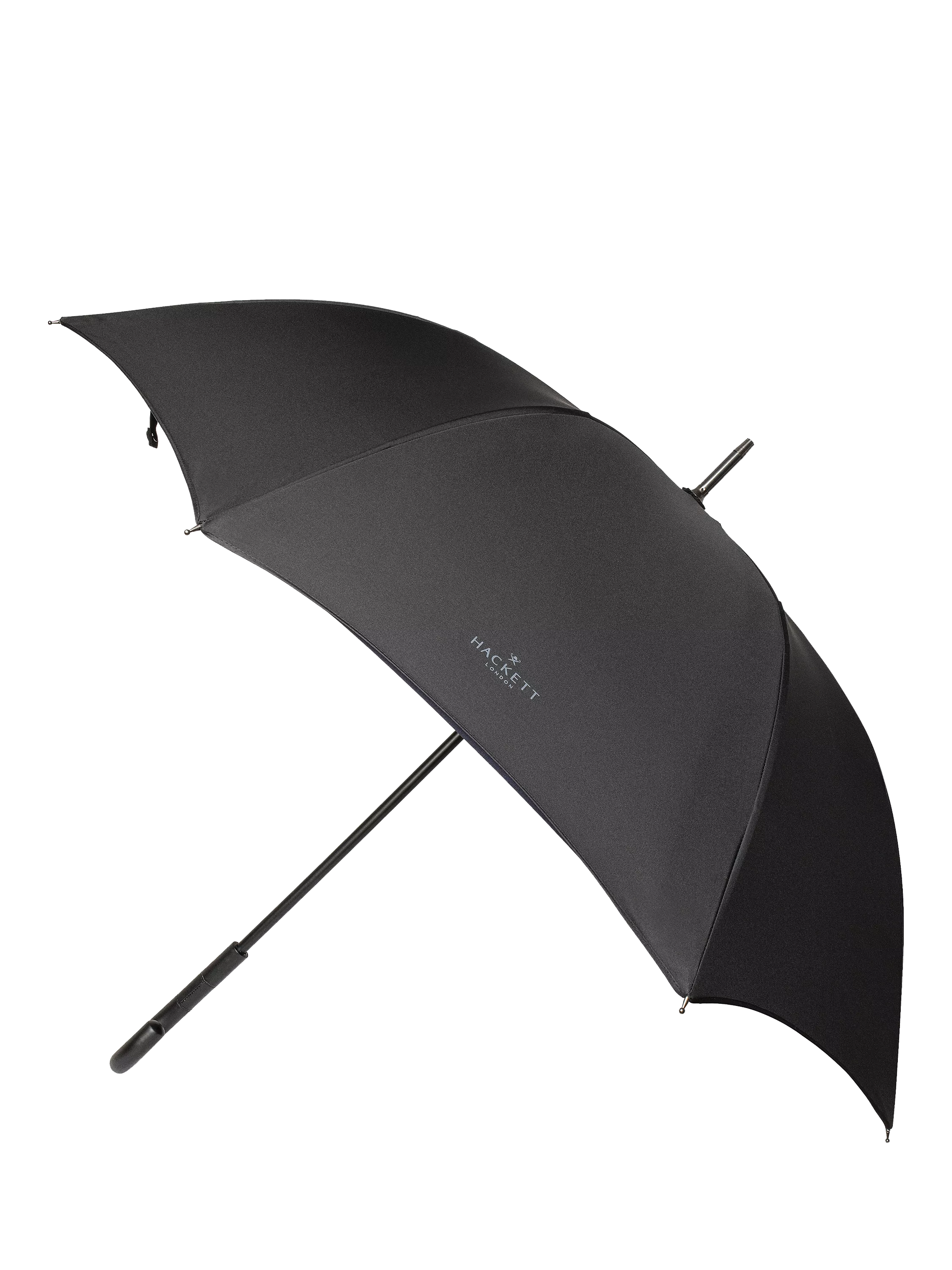 Hackett London black umbrella, imported from the UK