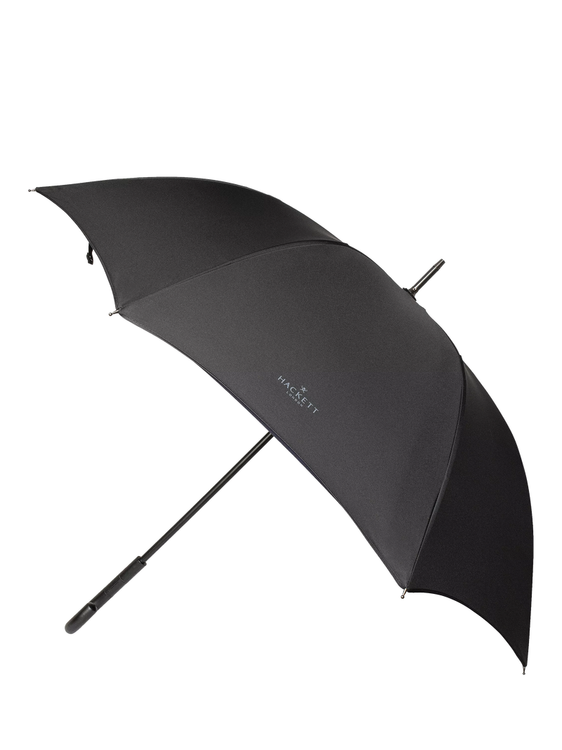 Hackett London black umbrella, imported from the UK