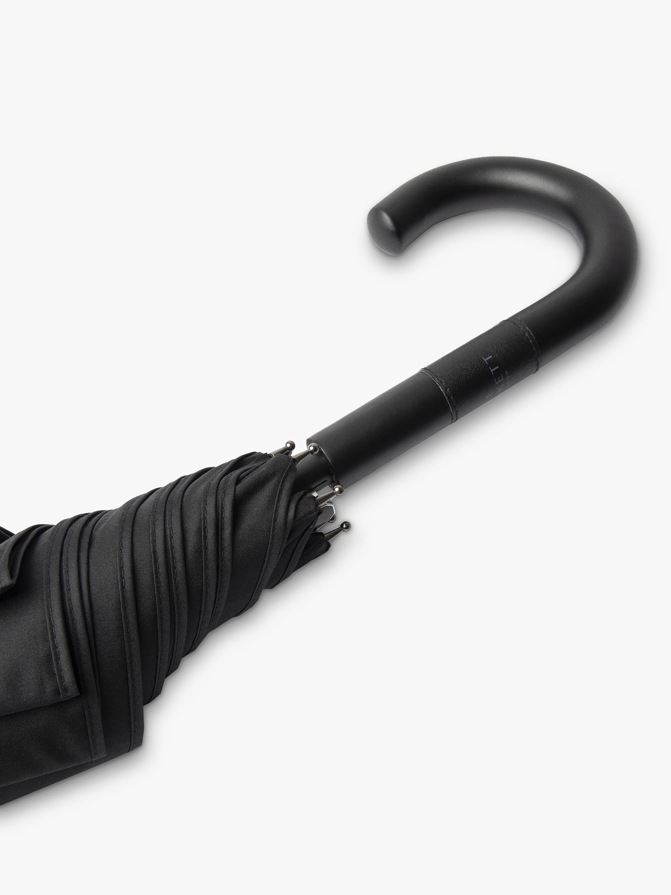 Hackett London black umbrella, imported from the UK