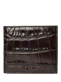 Hackett London Leather Croc Stamped Wallet
