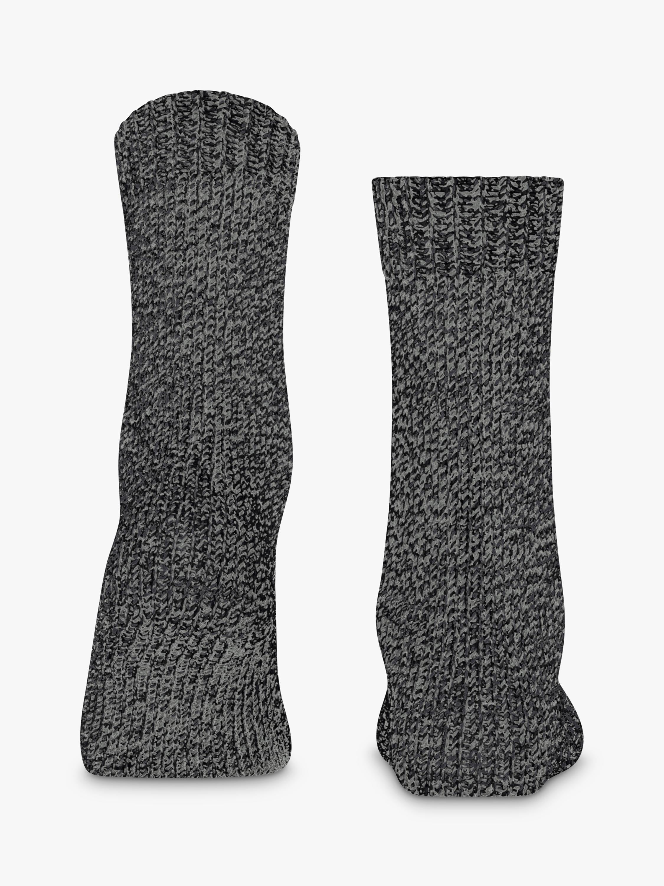FALKE Marble Cloud ankle socks black/grey (British brand)