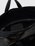 AllSaints Haven Force Leather Backpack Black (British brand)