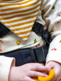 Little Green Radicals baby dribble bib 3-pack multi, UK version