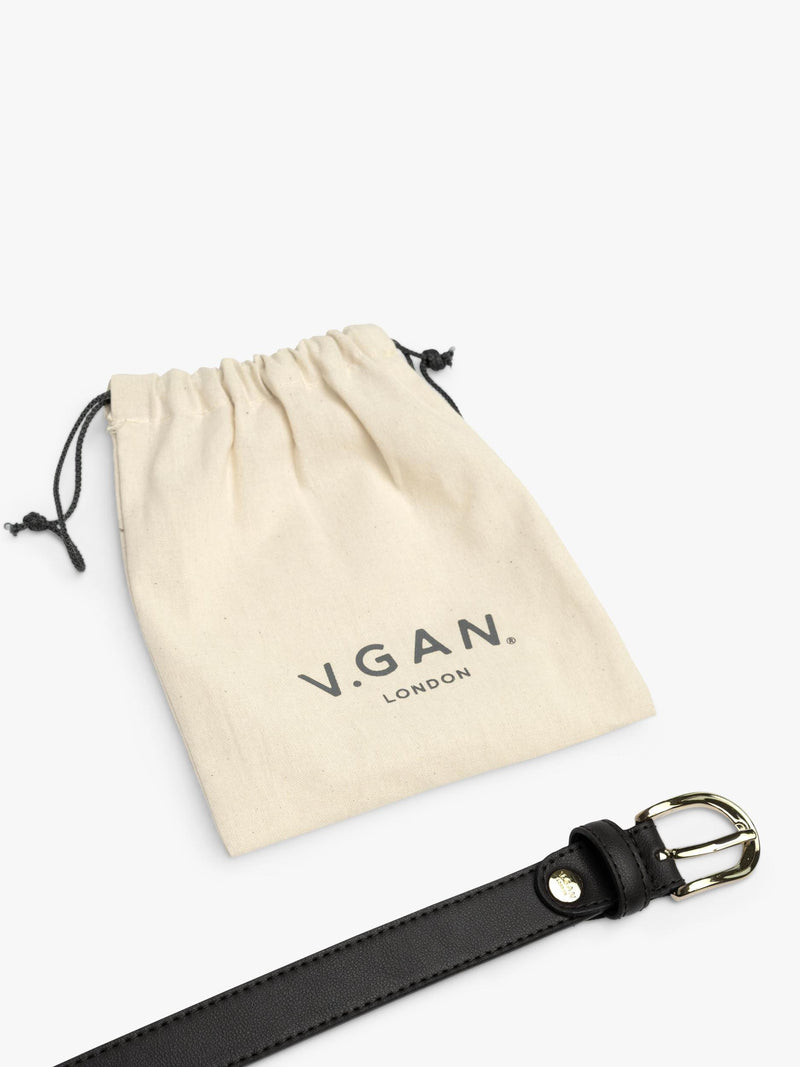 V.GAN synthetic stud belt, imported from the UK