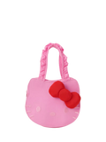Small Stuff Hello Kitty ruffle strap handbag bright pink - British product
