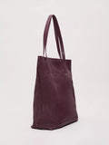 Phase Eight dark red leather tote bag, imported from the UK