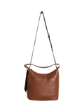 White Stuff Sophia Leather Shoulder Bag in Mid Tan, imported from the UK