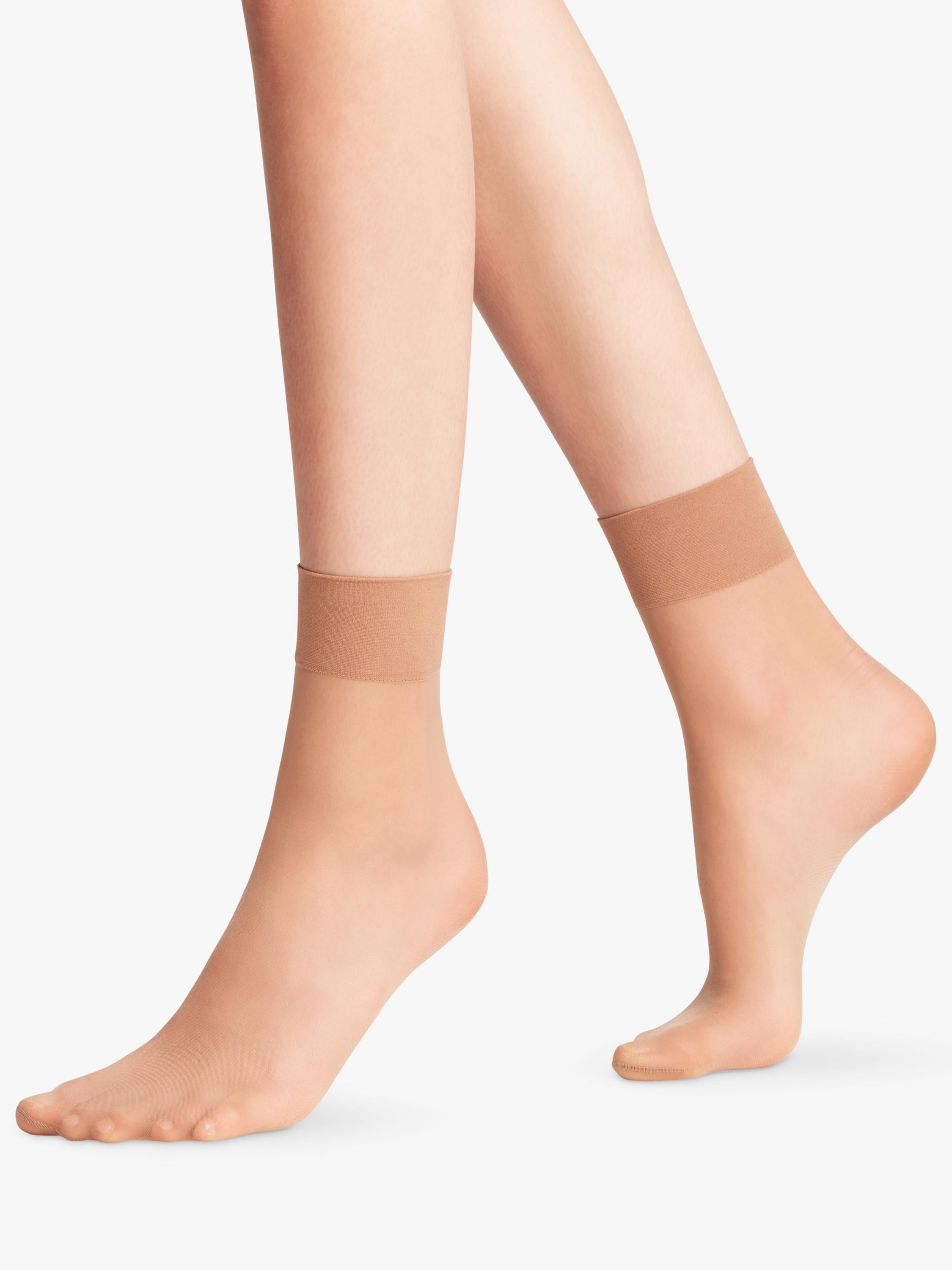 FALKE women's 20 denier pure matt ankle socks (British brand)