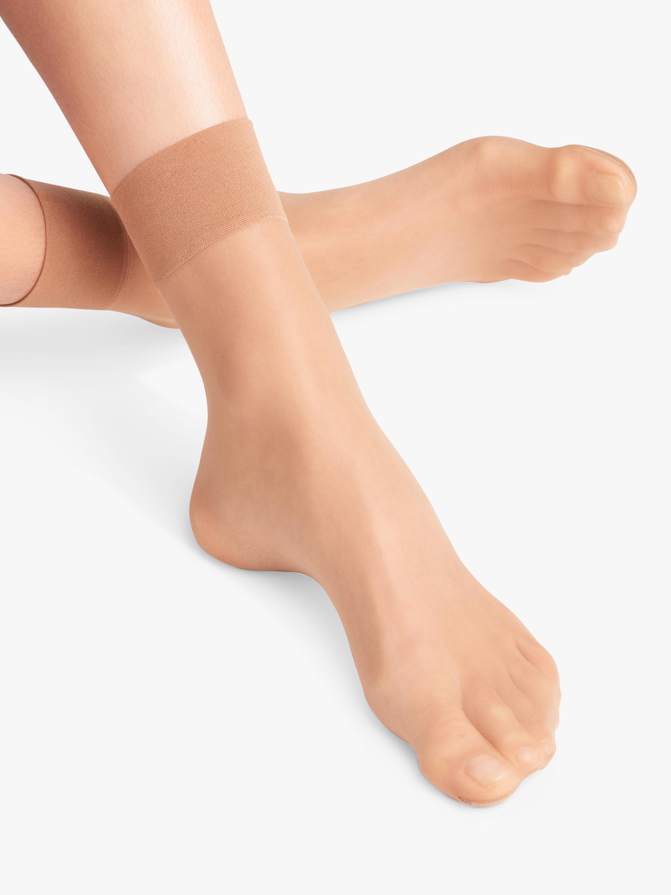 FALKE women's 20 denier pure matt ankle socks (British brand)