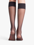 FALKE knee high socks sheer matte finish 20 denier (British brand)