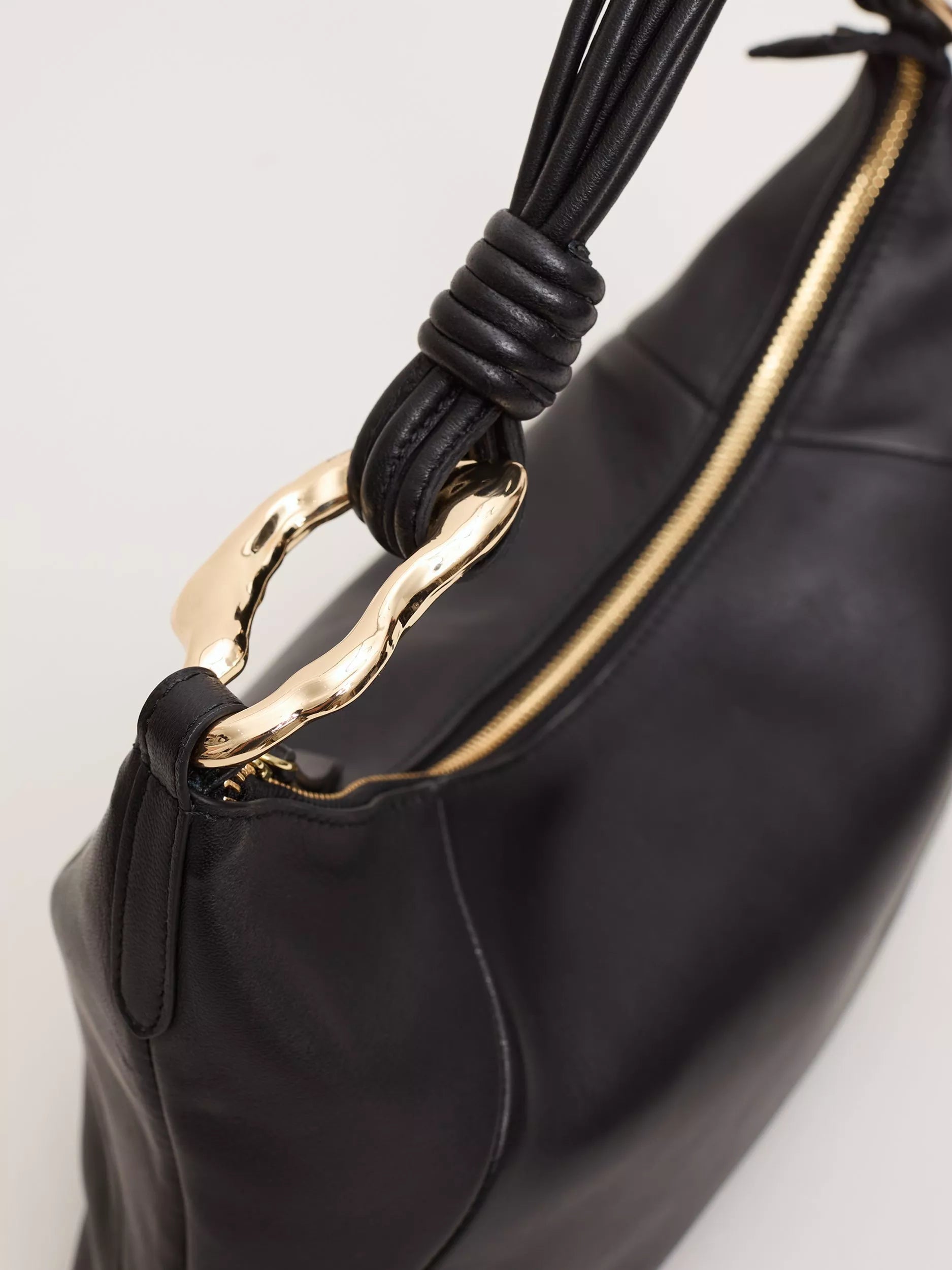 Phase Eight leather grab bag - British product