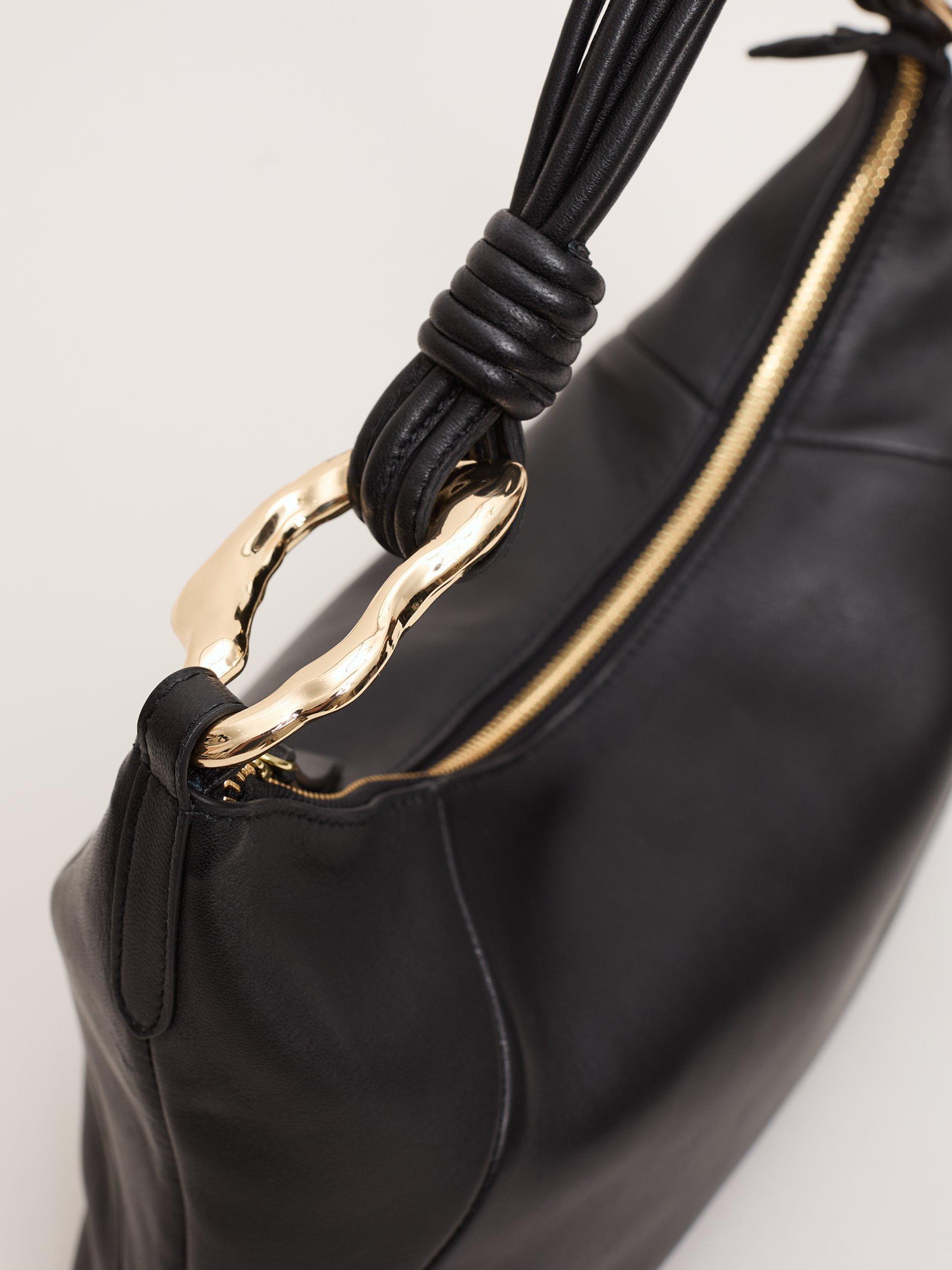 Phase Eight leather grab bag - British product