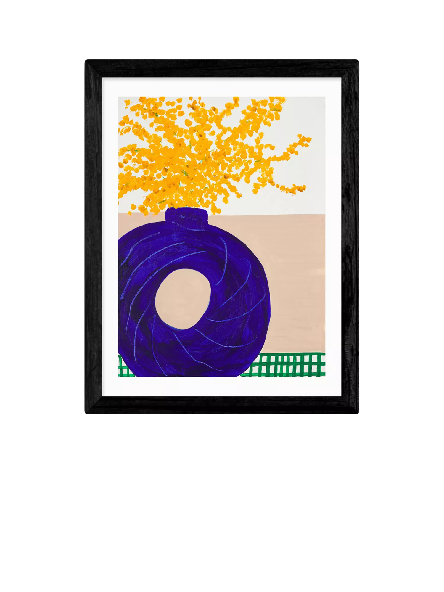 EAST END PRINTS framed print Mimosa Forever 43.4x33.4cm, imported from the UK