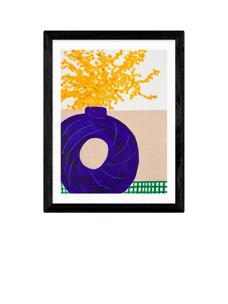 EAST END PRINTS framed print Mimosa Forever 43.4x33.4cm, imported from the UK