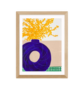 EAST END PRINTS Lucy Muss Mimosa Forever Framed Art Print, 43.4 x 33.4cm