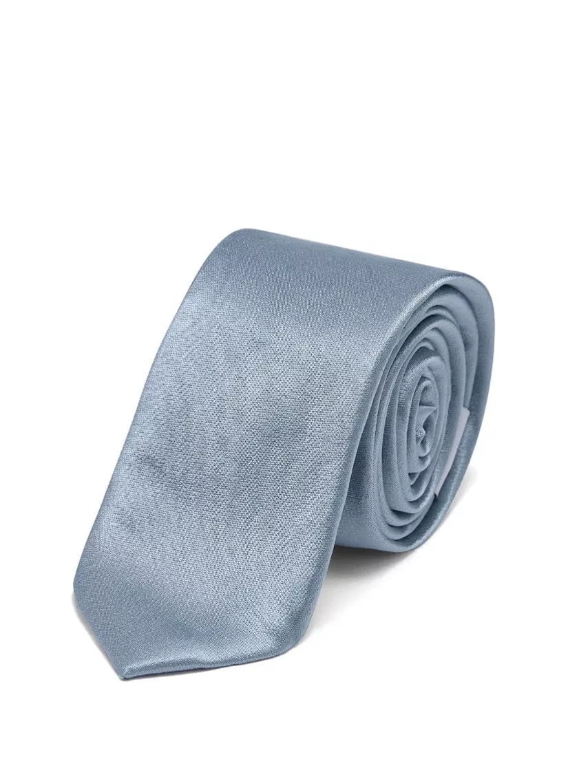 Rewritten satin tie plain design for weddings - British product