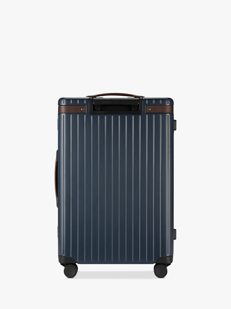Carl Friedrik 67cm check-in suitcase Navy (British brand)