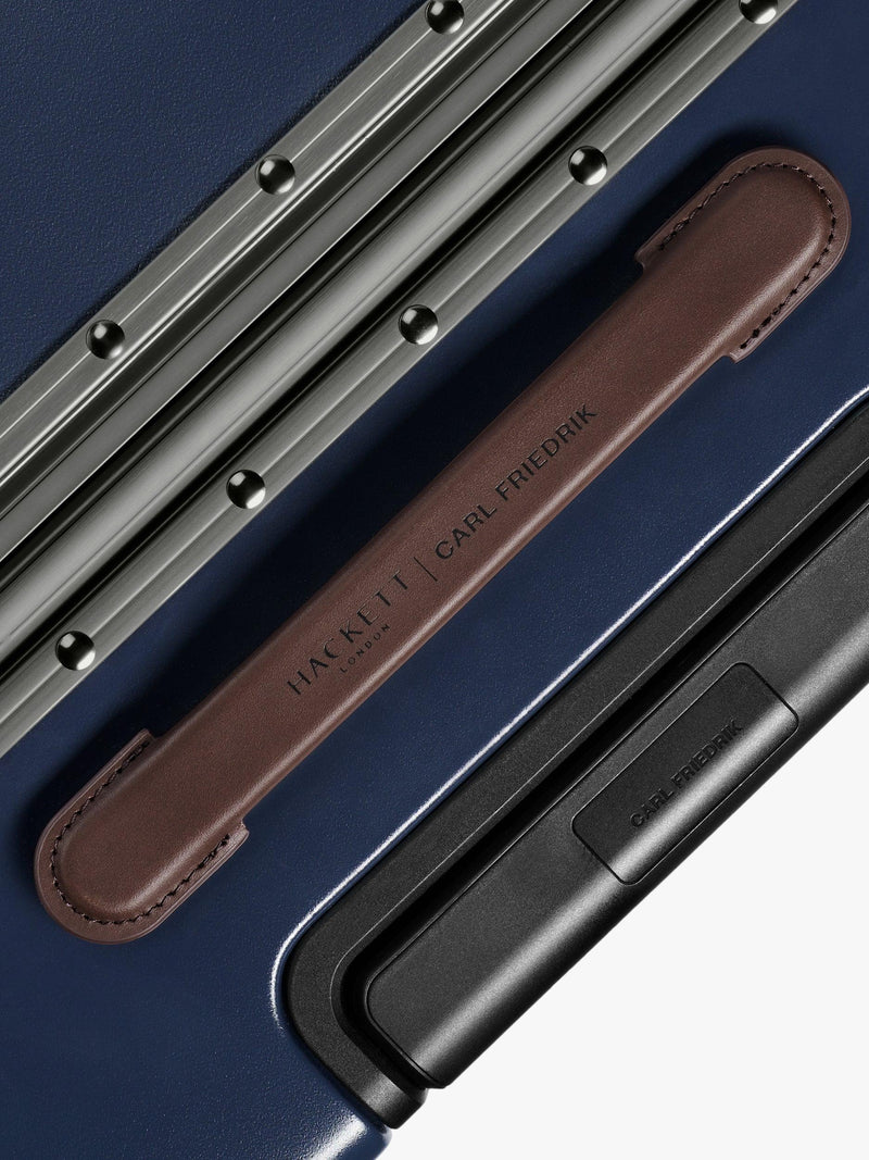 Carl Friedrik 67cm check-in suitcase Navy (British brand)