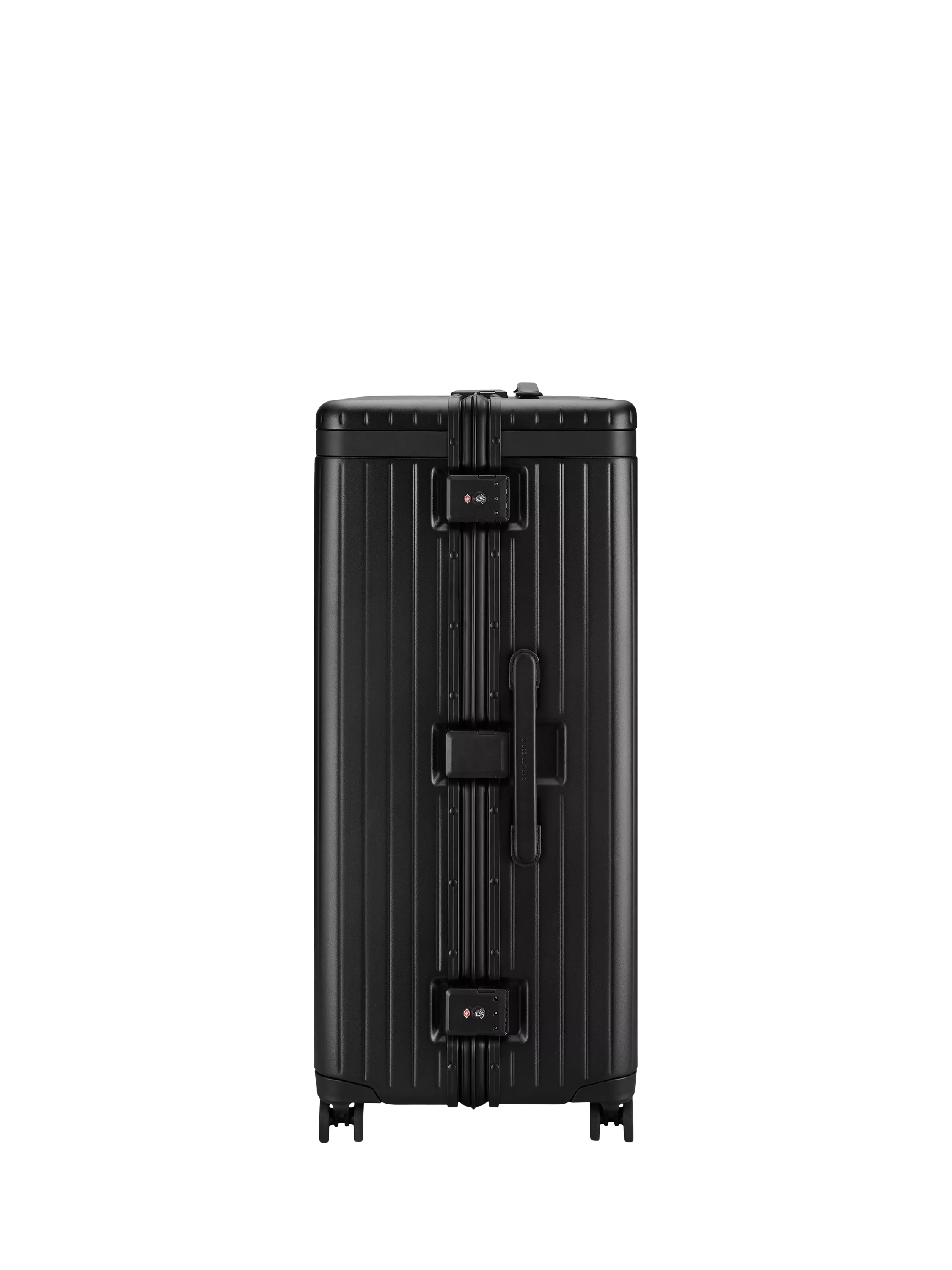 Carl Friedrik black 105L suitcase 79cm (British brand)