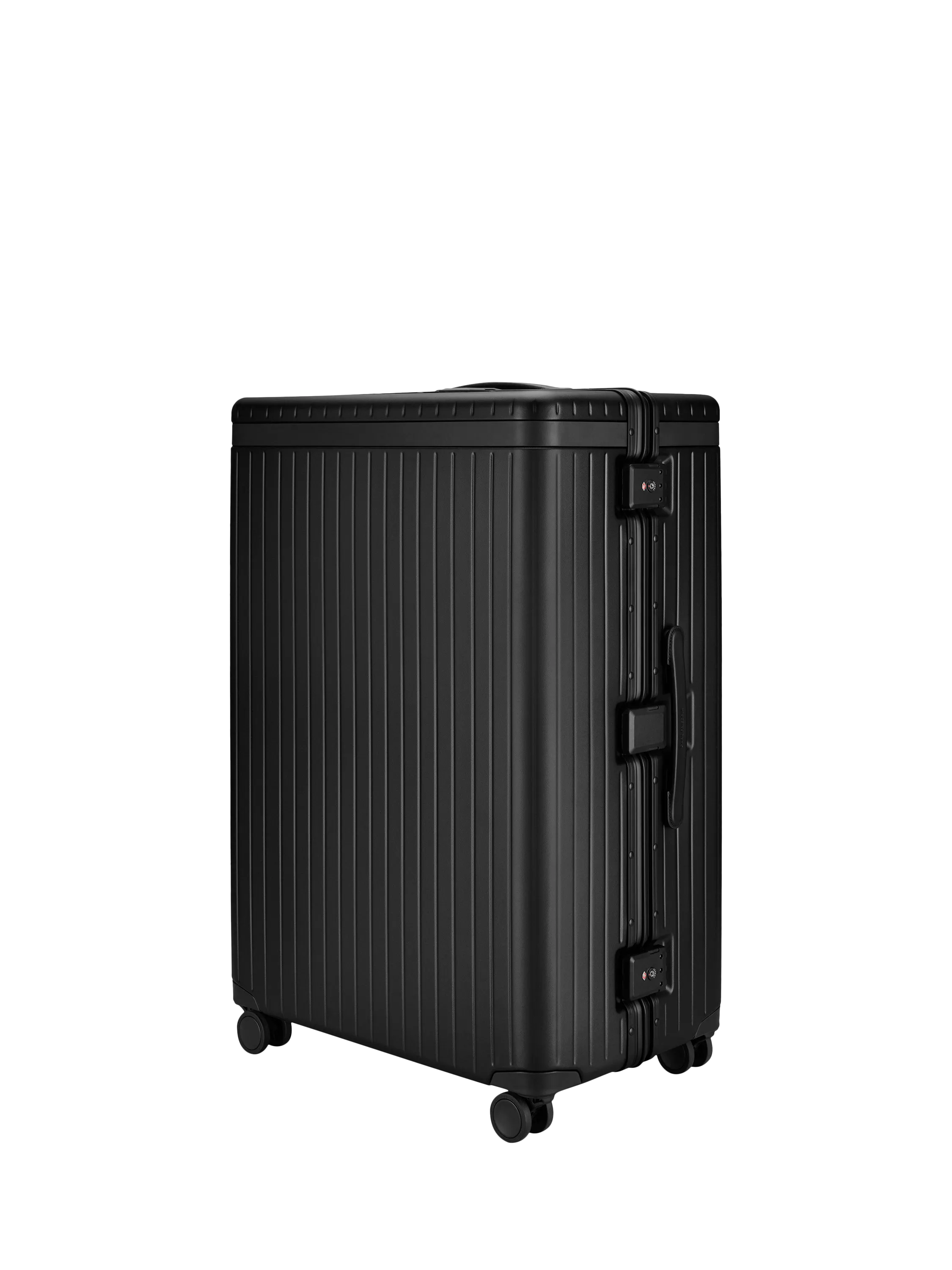 Carl Friedrik black 105L suitcase 79cm (British brand)