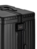 Carl Friedrik black 105L suitcase 79cm (British brand)