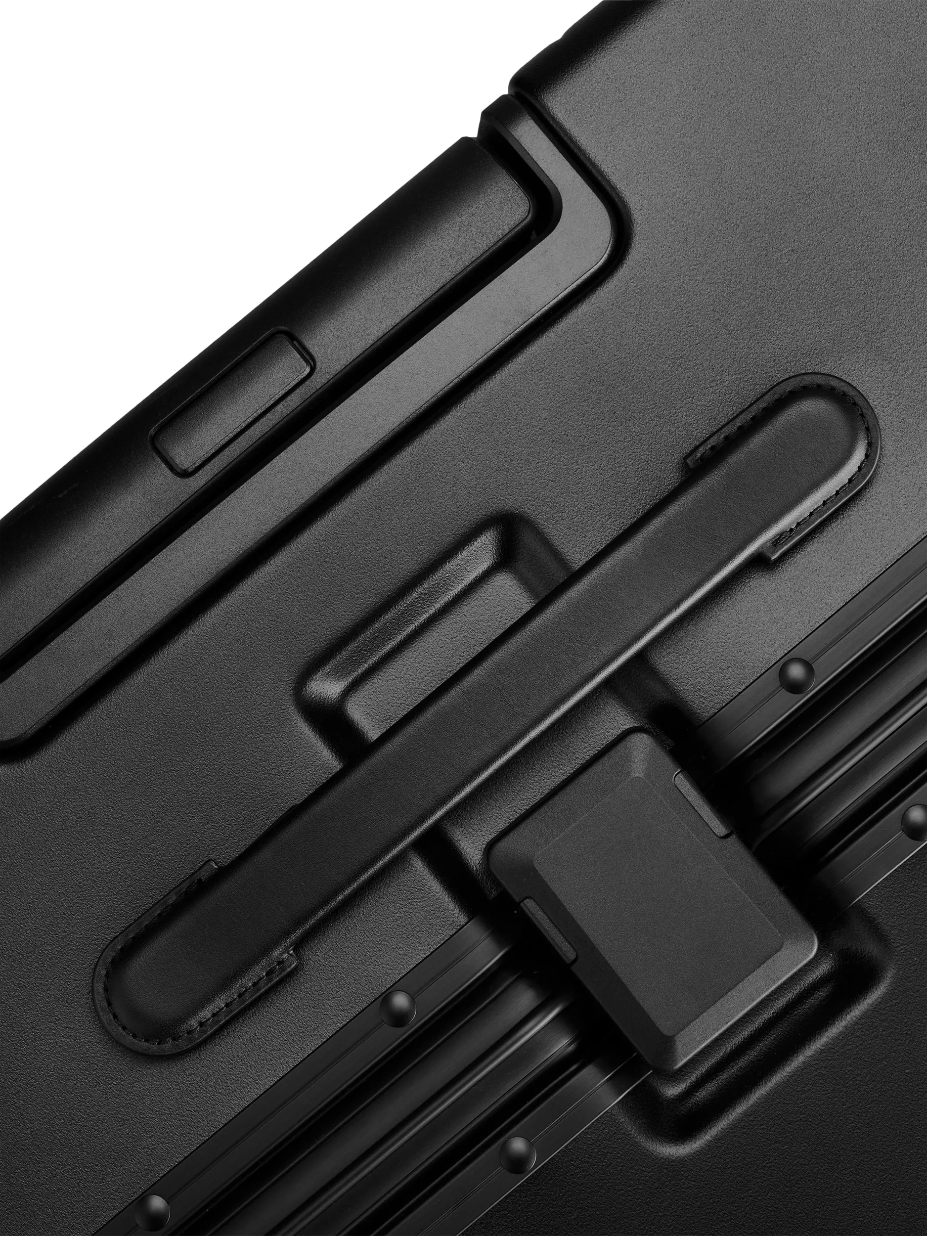 Carl Friedrik black 105L suitcase 79cm (British brand)