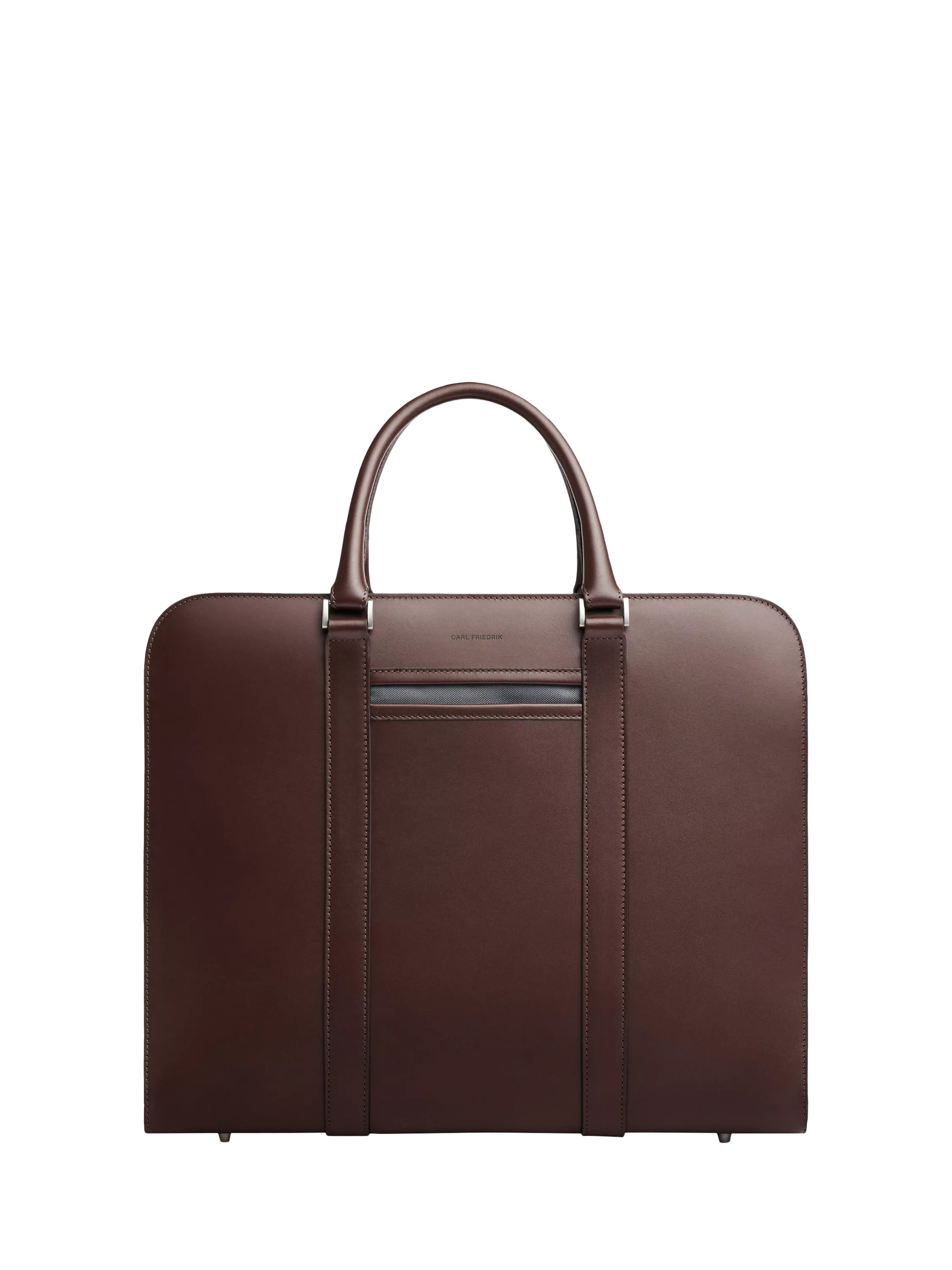 Carl Friedrik Palissy Leather Overnight Bag 27L Chocolate, UK version