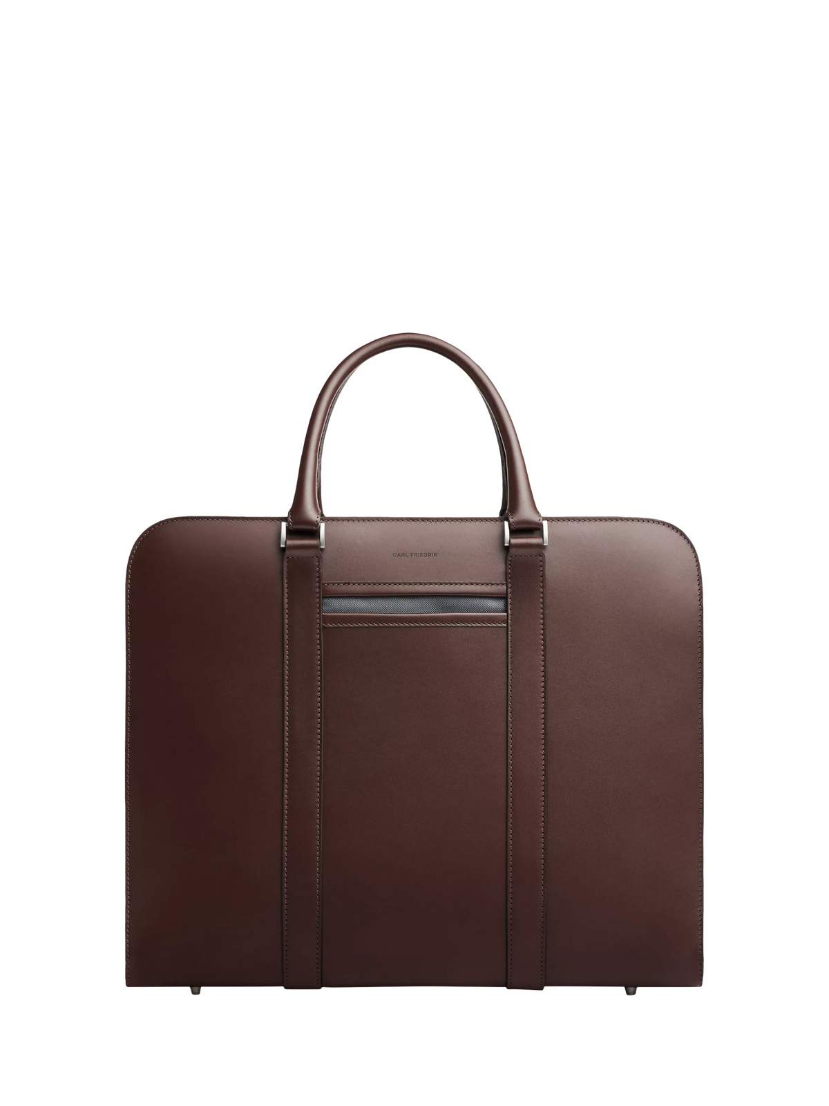 Carl Friedrik Palissy Leather Overnight Bag 27L Chocolate, UK version