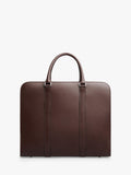 Carl Friedrik Palissy Leather Overnight Bag 27L Chocolate, UK version