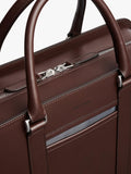 Carl Friedrik Palissy Leather Overnight Bag 27L Chocolate, UK version