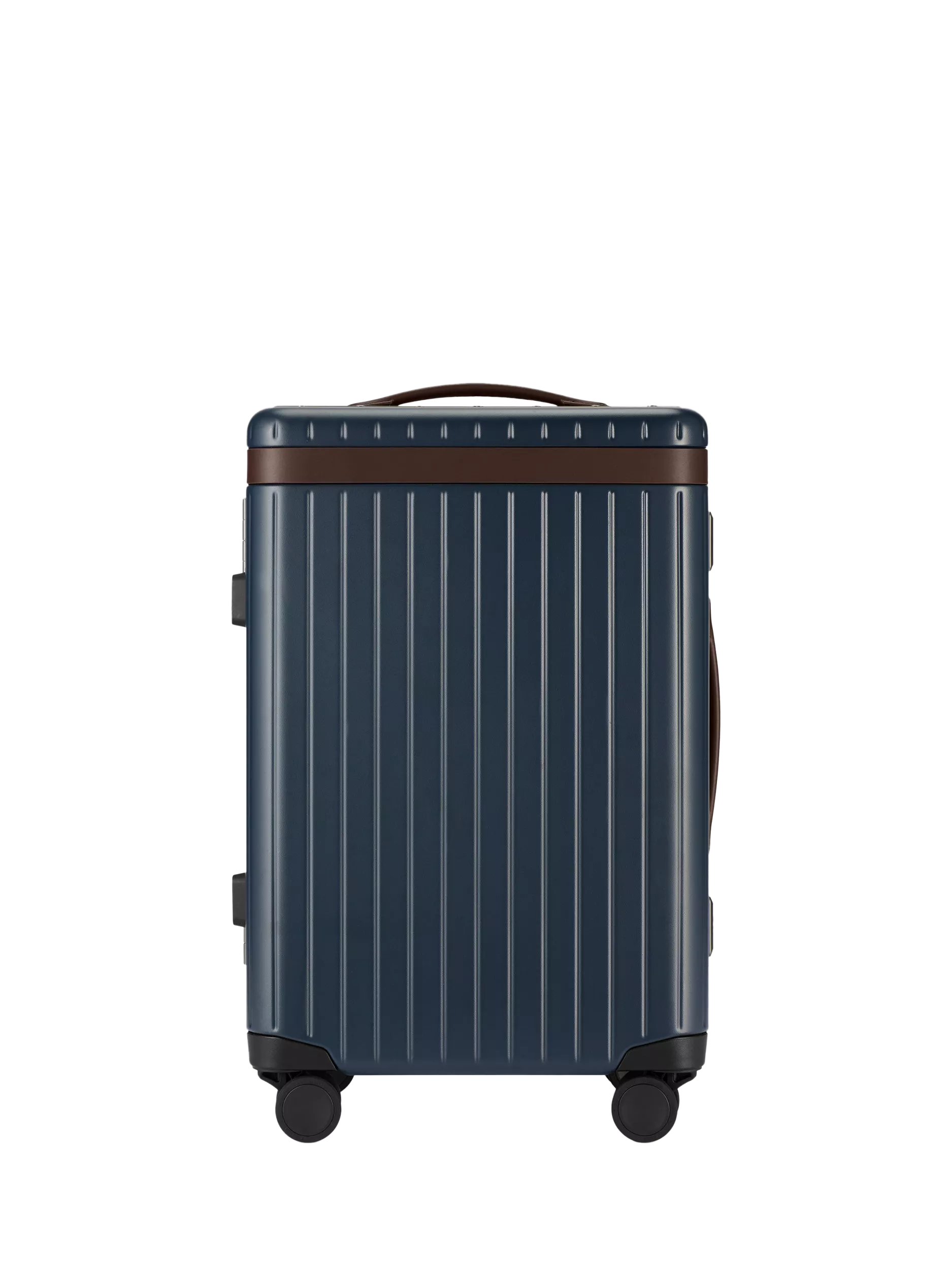 Carl Friedrik The Carry-On 4-Wheel 56cm Cabin Case, 40L, Navy/Hackett, One Size