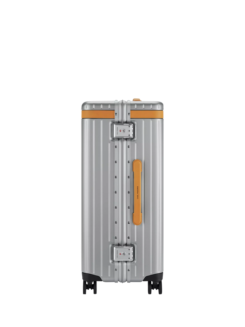 Carl Friedrik Check-In suitcase 67cm Arctic Grey (British brand)