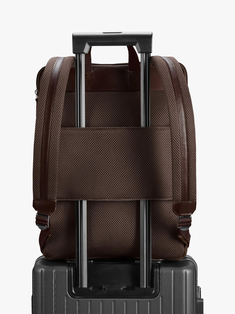 Carl Friedrik City-Hopper leather backpack 23L, imported from the UK