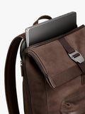Carl Friedrik City-Hopper leather backpack 23L, imported from the UK